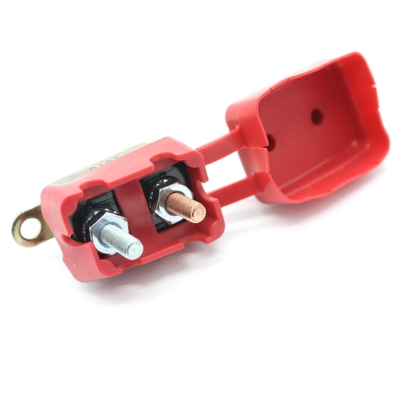 FUTUREORYY Red Metal Circuit Breaker For Auto Reset Fuse 1Set