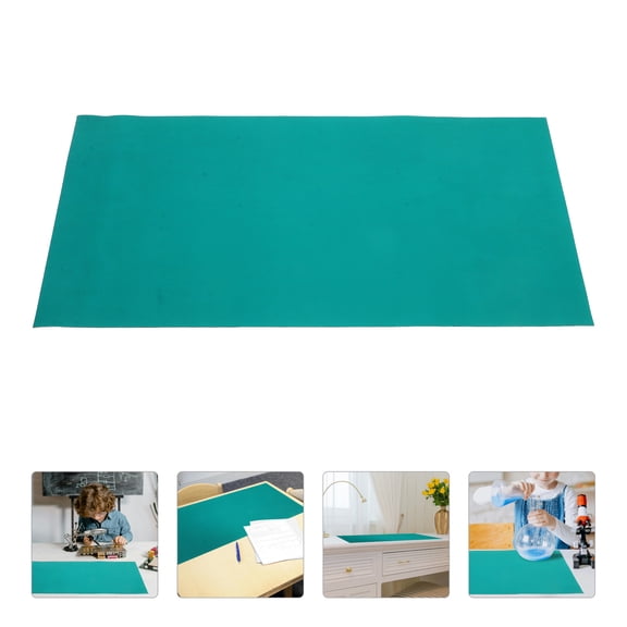 FUTUREORYY Reliable Green Heat Resistant Rubber Mat for Electronics Repair and Grounding Desk