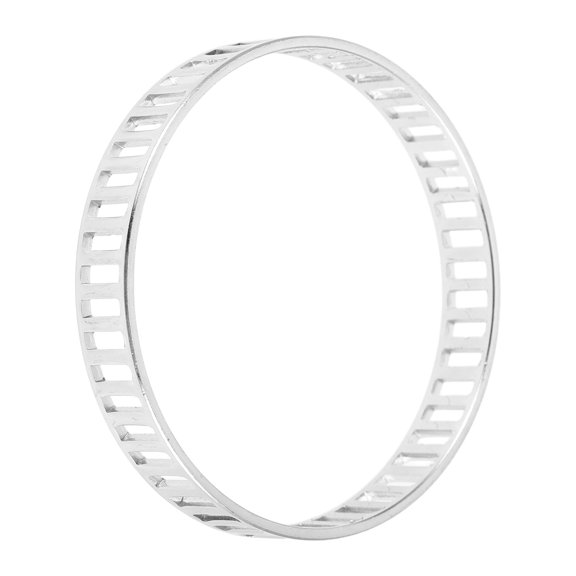 FUTUREORYY Replacement ABS Tone Ring for Vehicles Plated Silver Drive Shaft Sensor with Smooth Installation