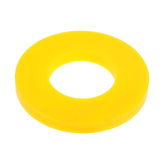 FUTUREORYY Rubber Suspension Shock Absorber Pad Yellow Buffer Ring for Universal Vehicle Fit