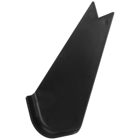 FUTUREORYY Rv Slide Out Corner Cover Trim 1Pcs Black Abs Corner Cap For Trailers Campers Protection 16.50X8.00X1.50Cm