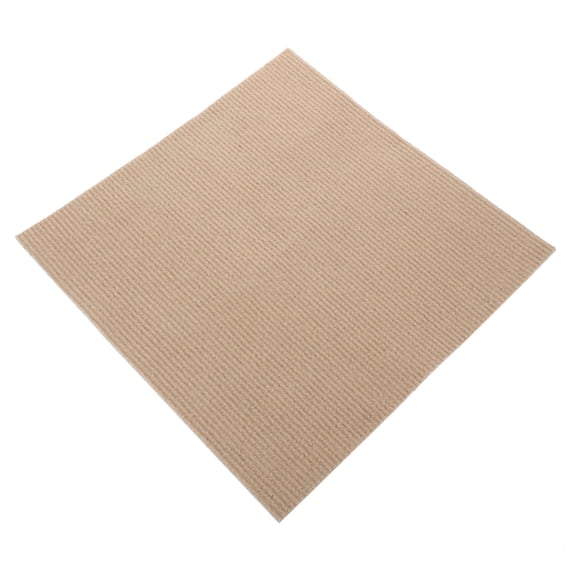 FUTUREORYY Scratching Post Carpet Covered Cat Scratching Post Khaki Polyester Grip Improvement Indoor Use 1Pcs