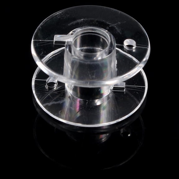 FUTUREORYY White Bobbin Case Set Clear Storage for Sewing Machines 25Pcs