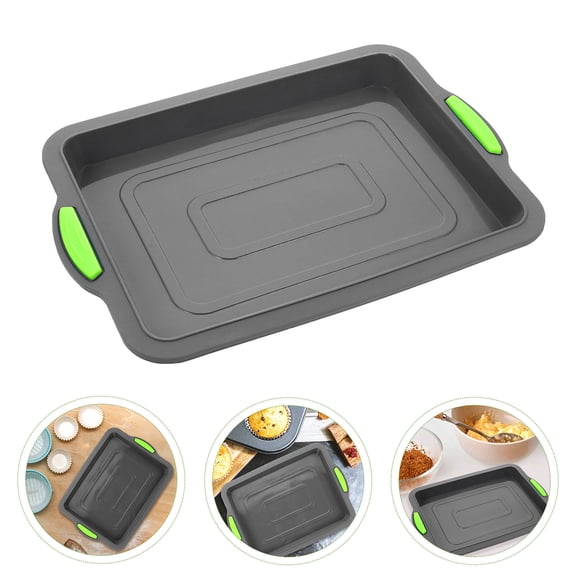 FUTUREORYY Silicone Cake Heat Baking Pan For Loaf Bread Non Stick For Toast And Deform For Daily Baking Needs And Gifting