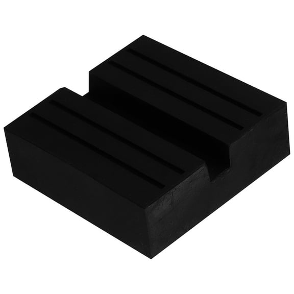 FUTUREORYY Square Black Rubber Jack Pads 1Set for Stable Support and Protection During Repairs