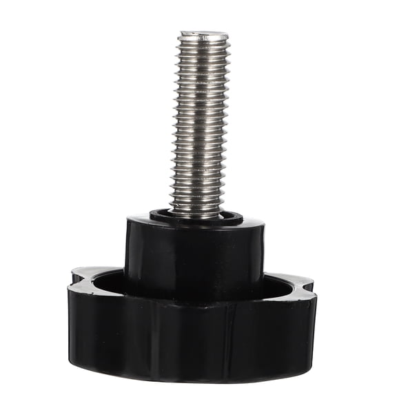 FUTUREORYY Stainless Clamping Knob Handle Bolt T Track Bolt Black 304 Stainless Steel 2 Bolts