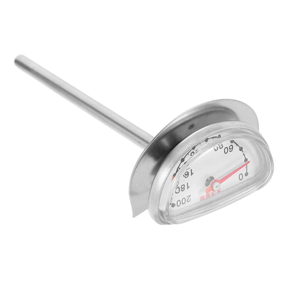 FUTUREORYY Stainless Steel Thermometer with Stand for Precise Cooking Temperature Control at Home Kitchen