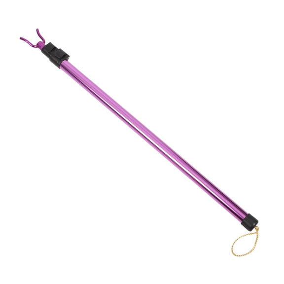 FUTUREORYY Stylish Purple Clothes Drying Rod Aluminum Alloy for Home Clothes Reach and Curtain Use