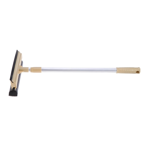 FUTUREORYY Telescoping Window Squeegee Brown Microfiber Water Absorbing Indoor Window Cleaner