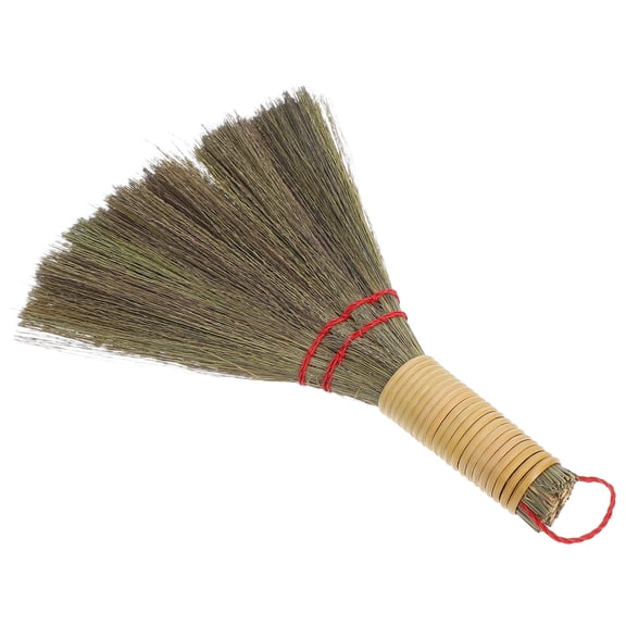 FUTUREORYY Tiny Cleaning Broom Small Whisk Broom Corn Straw 1Pcs General Users Cleaning Sofas Desks