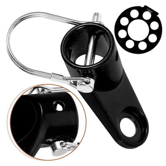FUTUREORYY Trailer Parts and Accessories 1 Set Steel Black Bike Trailer Hitch