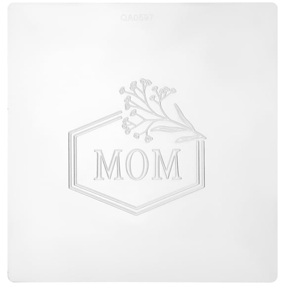 FUTUREORYY DIY Transparent Cookie Stamp for Baking and Fondant Embosser