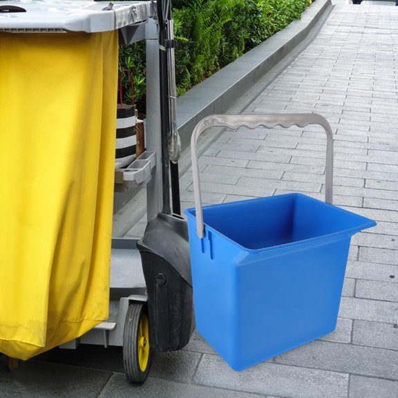 FUTUREORYY Trash Can For Car With Handle For Cleaning Supplies Large Capacity 1Pcs