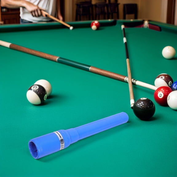 FUTUREORYY Blue Telescopic Pool Cue Extension with Ergonomic Design for Better Gaming Experience