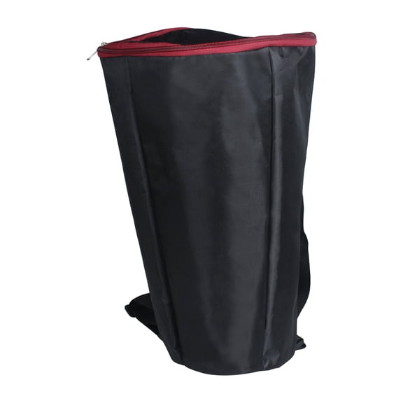 FUTUREORYY Black Djembe Case for African Drum with Dust Cover and Convenient Carrying Handle