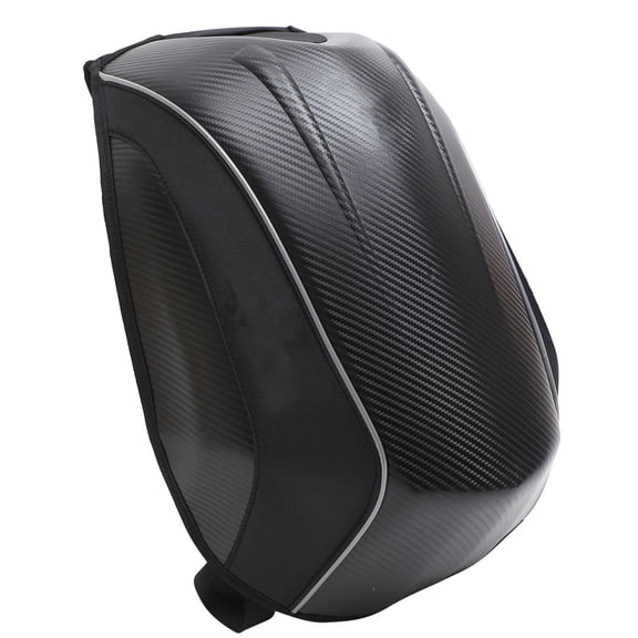 FUTUREORYY Black Waterproof Motorcycle Backpack Durable for Riding and Daily Use
