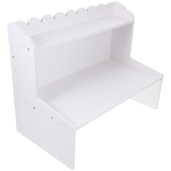 FUTUREORYY White Desktop Sundries Storage Rack for Home Office and Dorm Use