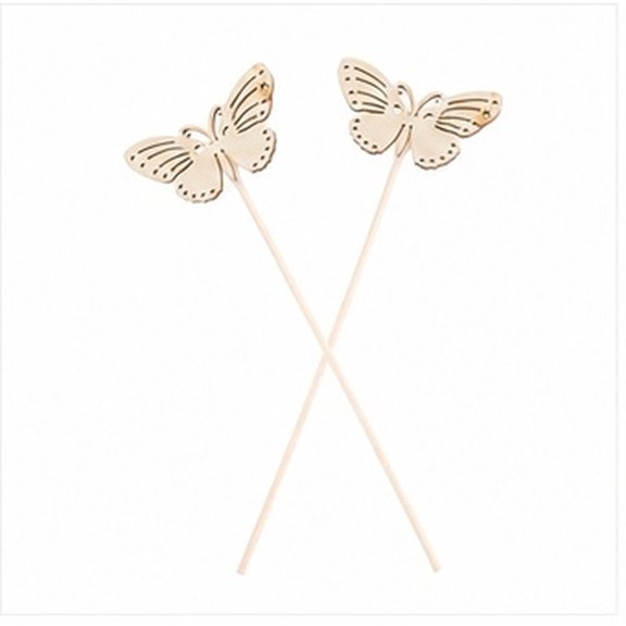 FUTUREORYY Wood Diffuser Sticks, 10-Pack Butterfly Style for Reed Diffuser Containers