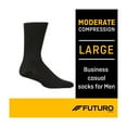 thumbnail image 1 of FUTURO Business Casual Socks, Large, Moderate Compression, Male, 1 of 12