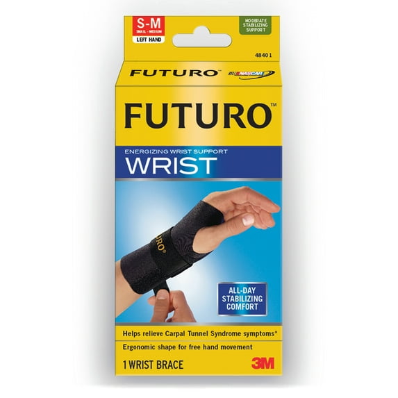 FUTURO™ Compression Stabilizing Wrist Brace, Left Hand, S/M