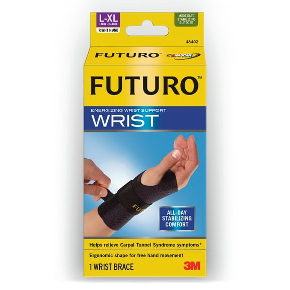 FUTURO Energizing Wrist Support Right, Large/X Large, 1 Ct