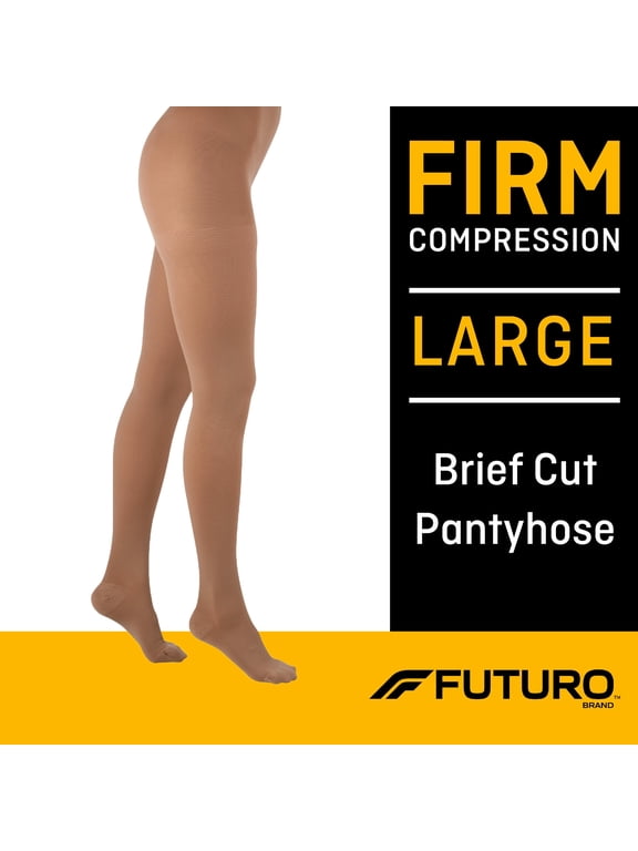 Firm Pantyhose , Large, Nude (20-30 mmHg)