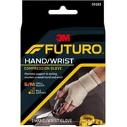 FUTURO Hand/Wrist Compression Glove Mild Support S-M 1 Each (Pack of 4)