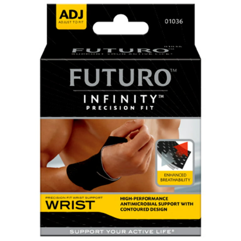 Futuro Sport Adjustable Wrist Support, Helps Relieve Symptoms of
