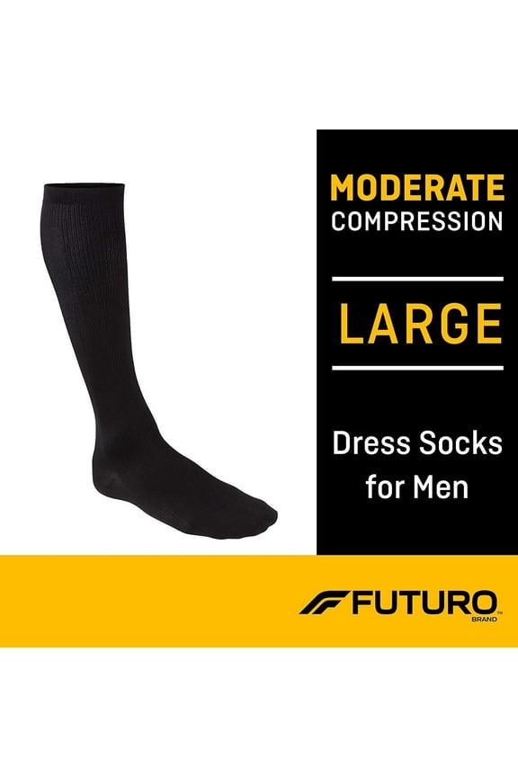 Revitalizing Dress Socks for Men, Large