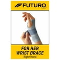 thumbnail image 1 of FUTURO Slim Silhouette Wrist Support For Her, Right Hand, Adjustable, 1 of 11