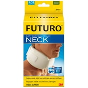 FUTURO Soft Cervical Collar, Adjustable, White