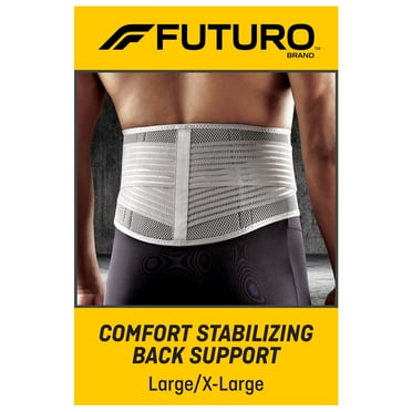 FUTURO Stabilizing Back Support L/XL, Adjustable Comfort, Breathable