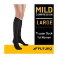 thumbnail image 1 of FUTURO Trouser Socks, Large, Mild Compression, Female, 1 of 11