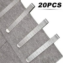 FUYGRCJ 20PCS Sewing Clips Stainless Steel Hemming Clips Measurement Ruler Quilting Supplies