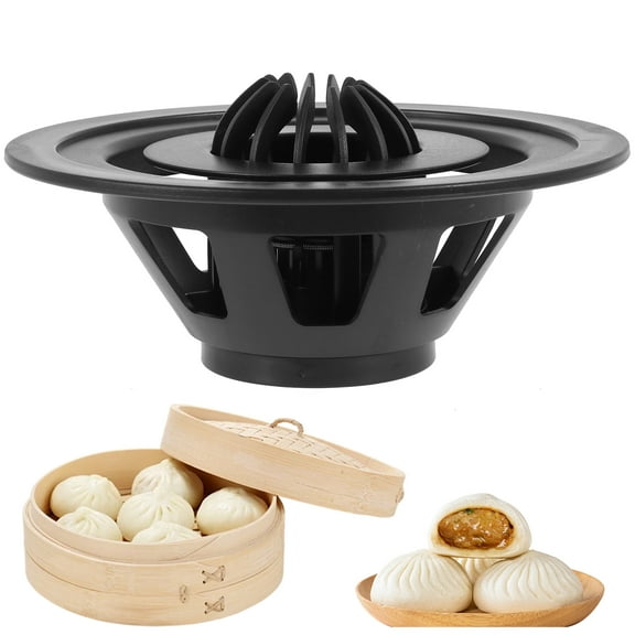 FUYGRCJ 2PCS Safe Baozi Maker Machine Dumpling Momo Maker Mold Pie Steamer Bun Mold for Home Reliable Baozi Bun Mold for Beginners