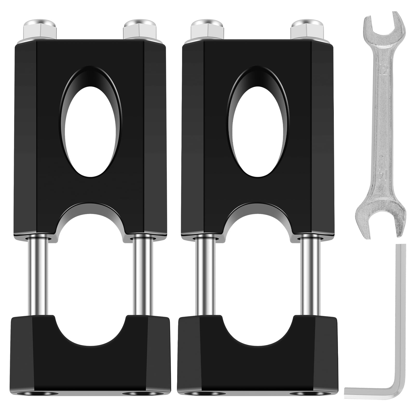 FUYGRCJ 2Pcs Mini Bike Handlebar Risers 7/8inch Bike Handlebar Mount ...