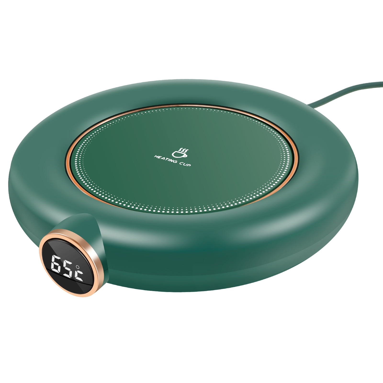 FUYGRCJ 3 Temp Settings Coffee Cup Heater with Digital Screen, Coffee