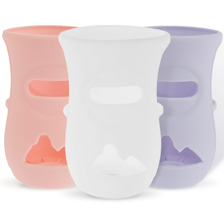 FUYGRCJ 3PCS Silicone Sleeves, Silicone Baby Bottle Cover