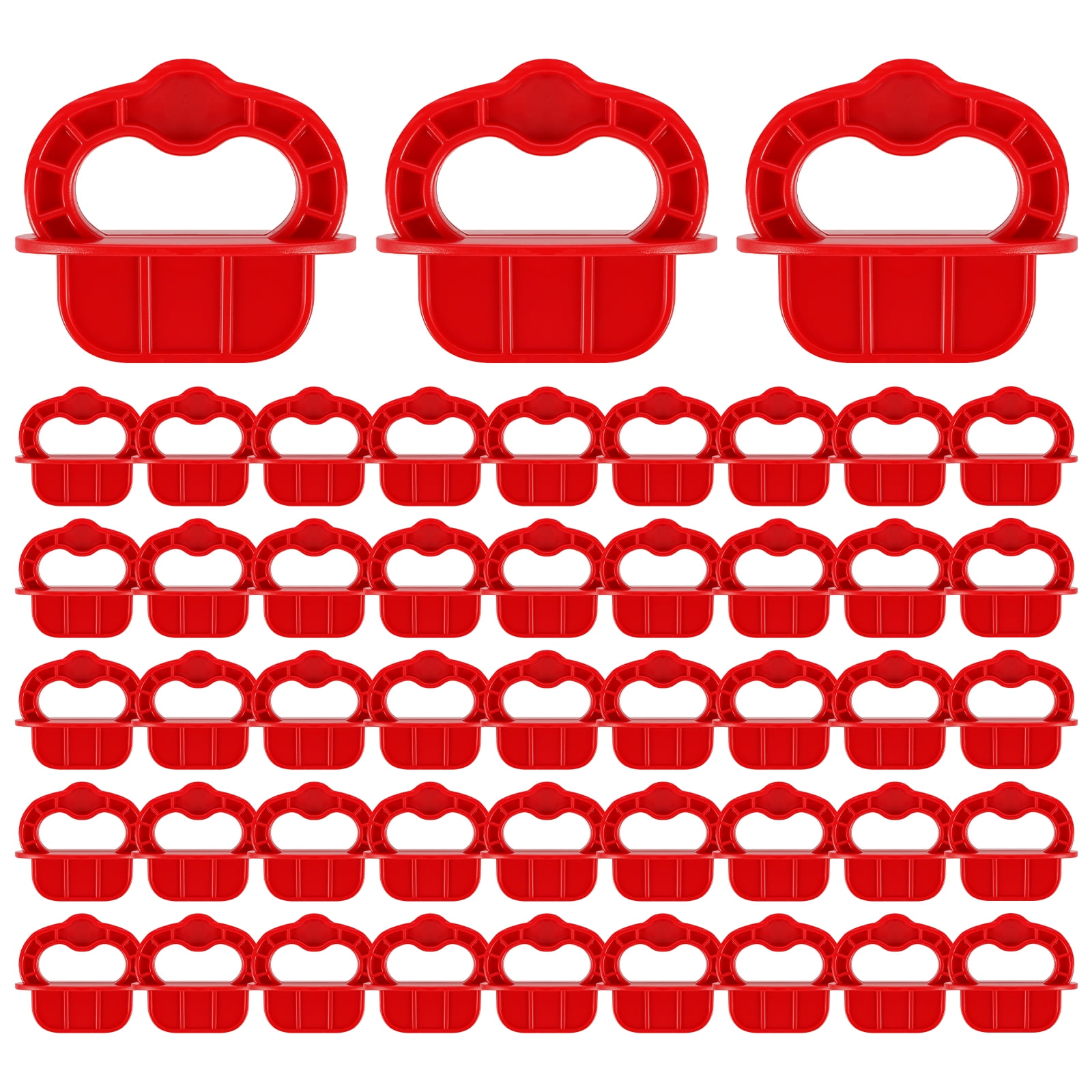 FUYGRCJ 48PCS Plastic Deck Board Jigs Convenient Keep Gap Deck Board