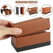 FUYGRCJ 4PCS Bed Risers Heavy Duty Adjustable Furniture Risers 3 Inches Bed Lifts Risers for Bed Frame, Sofa, Desk Leg Lifts Up to 10,000 LBs