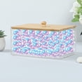 thumbnail image 1 of FUYGRCJ Dryer Sheet Holder with Bamboo Lid and Labels Clear Acrylic Dryer Sheet Container Dryer Sheet Dispenser Rectangular Laundry Pods Container for Laundry Room Decor Organization and Storage, 1 of 9