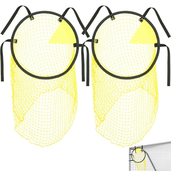 FUYGRCJ Football Target Net Foldable Football Training Net Easy to Attach and Detach Soccer Goal Target Nets Portable Football Target Net for Football Training Practice 17x28inch