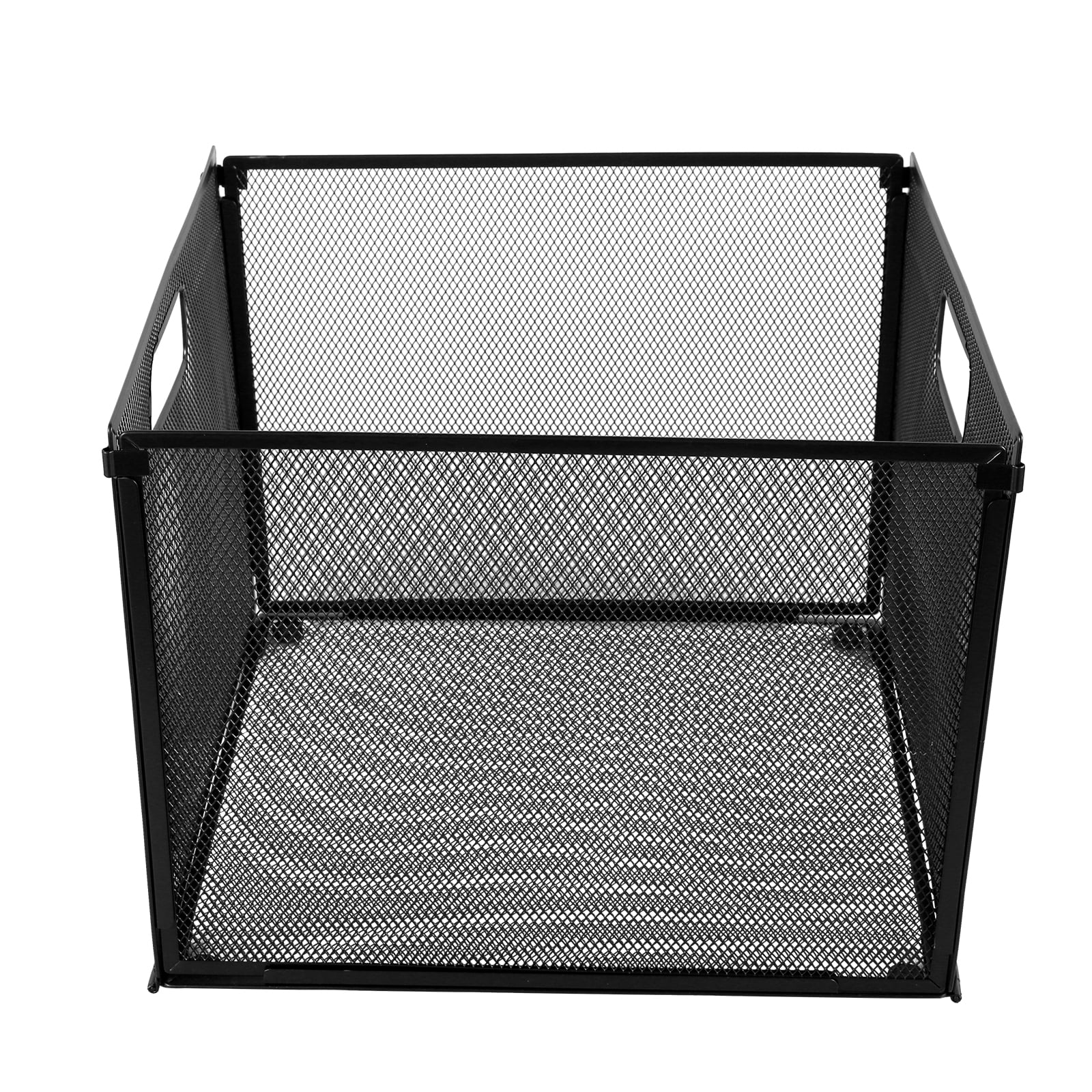 FUYGRCJ Hanging File Organizer Metal File Holder Box with Handle Letter