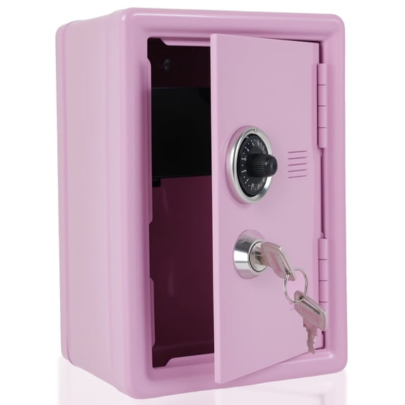 FUYGRCJ Mini Size Security Safe Box, Small Safe for Home, Metal Lock ...