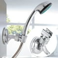 thumbnail image 1 of FUYGRCJ Shower Head Holder, Suction Cup Handheld Showerhead Bracket Adjustable Height Shower Holder, Removable Handheld Wand holder Wall Mounted Suction Bracket, 1 of 9