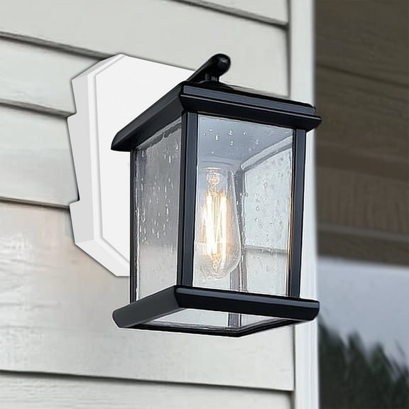 FUYGRCJ Siding Mounting Kit, Plastic Siding Mounting Block, Outdoor Light Mounting Block, Textured Siding Mounting Plate for 1/2inch Lap Double and 4inch Height Siding