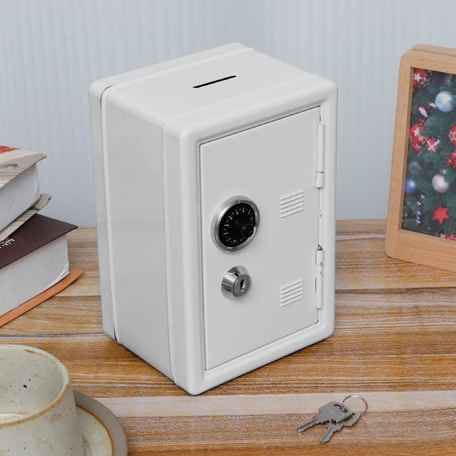 FUYGRCJ Small Safe Box for Home, Mini Safes with Key, Security Cabinet ...