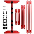 thumbnail image 1 of FUYGRCJ Stair Measuring Ruler Set Aluminum Alloy Stair Tread Template Tool 11-60 Inch Precise Stair Tread Gauge Portable Stair Tread and Shelf Template Jig Layout Tool for Woodworking, 1 of 10