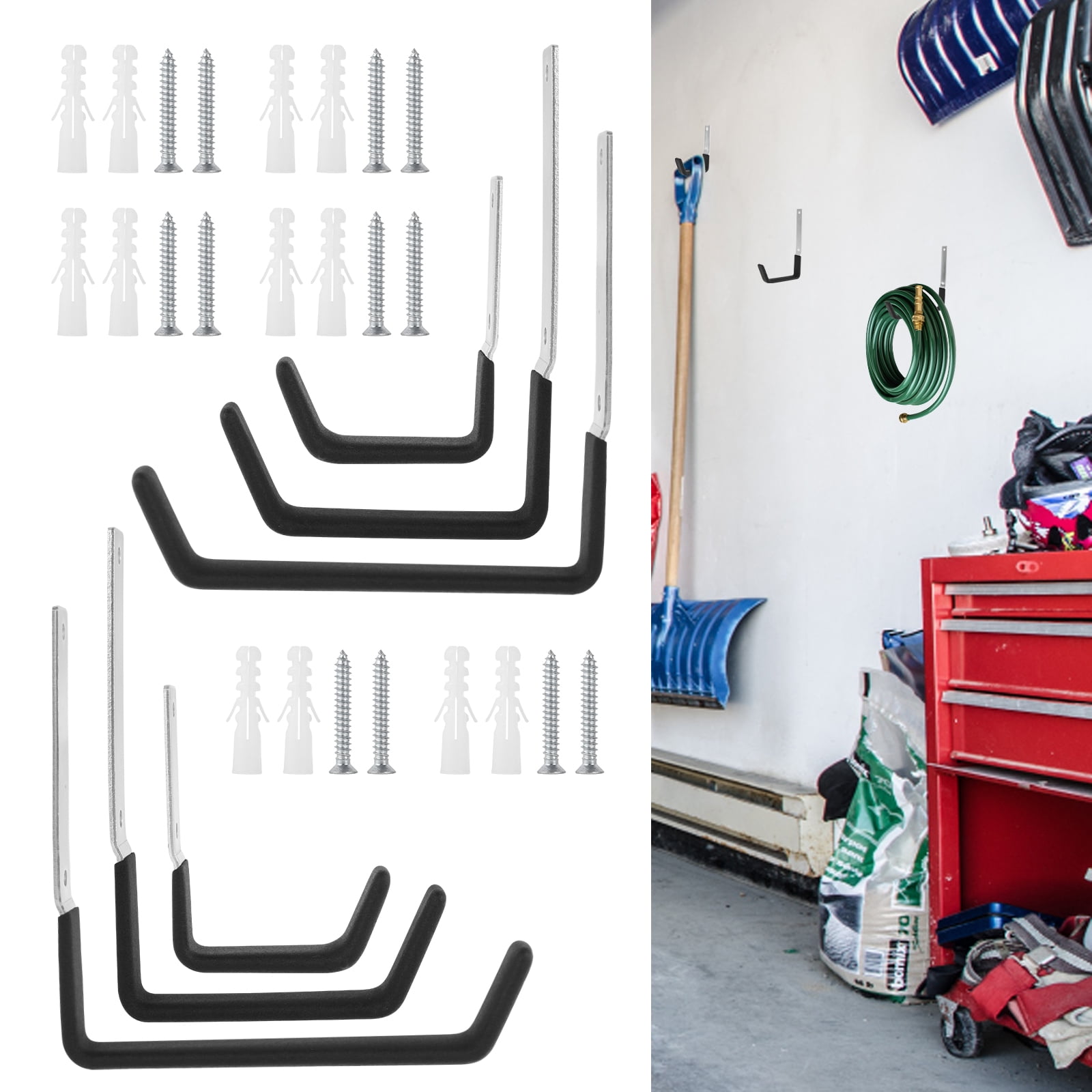 FUYGRCJ Utility Hooks Waterproof Bike Chair Hose Safe Utility Hooks