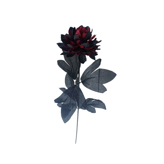 FUYPSE 2026 New Arrivals Artificial Flowers Outdoor Artificial Flowers with Long Realistic for Gothic Valentine's Day Decor Gothic Wedding Arrangements & Dark Themed Home Decor